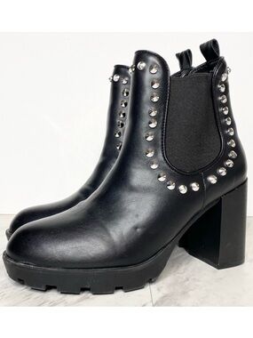 New! Nicole Miller Aston Studded Boot